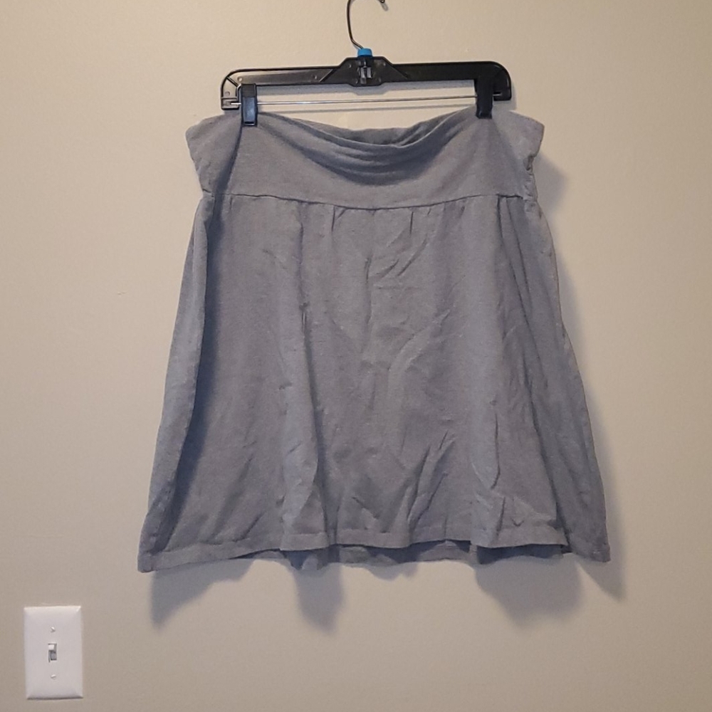Maurices Grey Skirt 2x